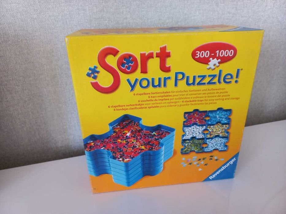 Пазли Ravensburger Exit Puzzle та органайзер для сортування