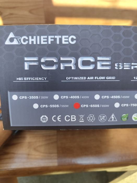 Блок питания Chieftec Force CPS 650S