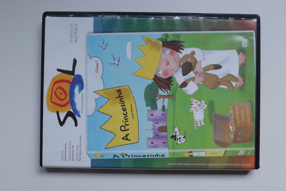 DVDs vintage "A Princesinha"