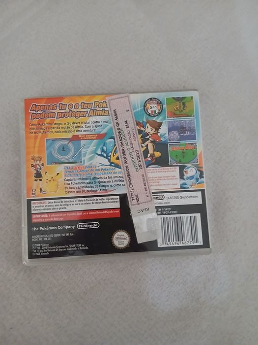 Pokémon Ranger Shadows of Almia Nintendo DS Completo