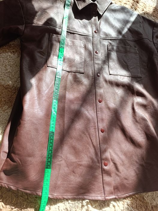 Koszula damska ze sztucznej skóry XL