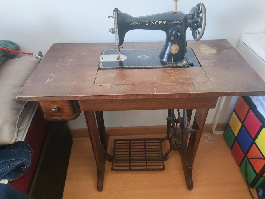 Máquina costura Singer vintage