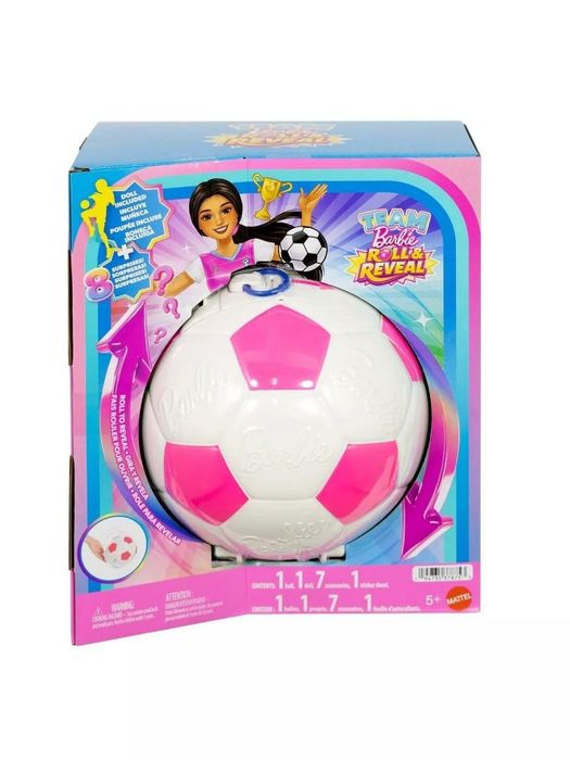Barbie Kariera Piłka Wyskakująca lalka Piłkarka ,270x215 mm