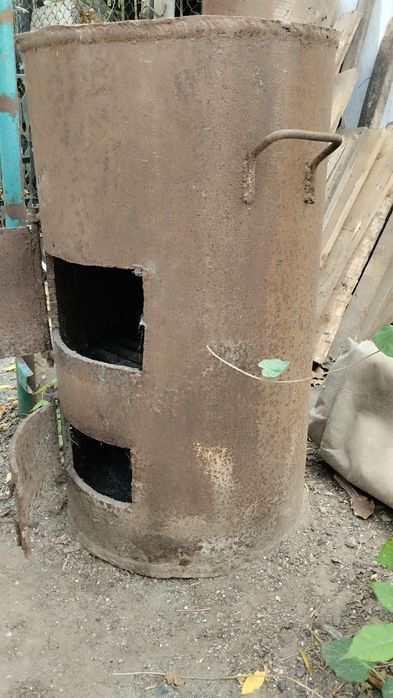 Печь буржуйка.Б/У