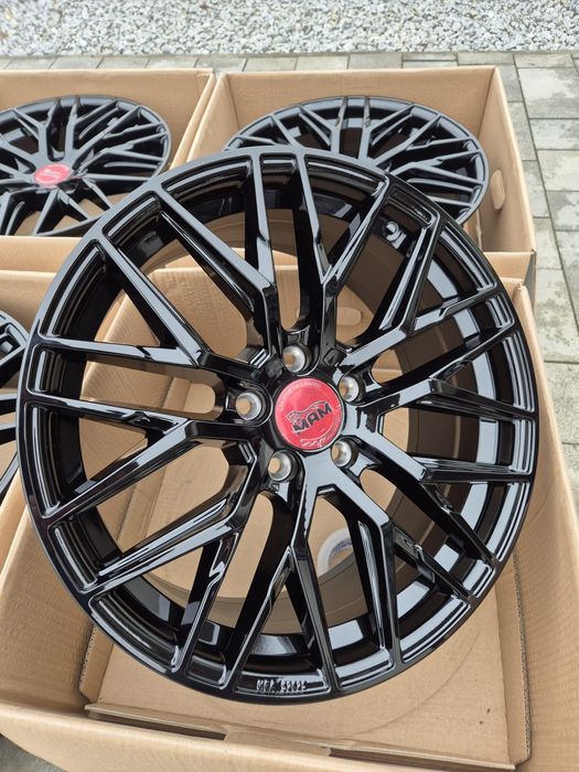 #RS4 Alufelgi R18 5x120 Opel Insignia Czujniki ciśnienia TPMS Śruby