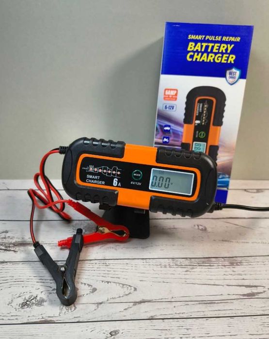 Автоматическое зарядное устройство 12V 6A для акб востановление