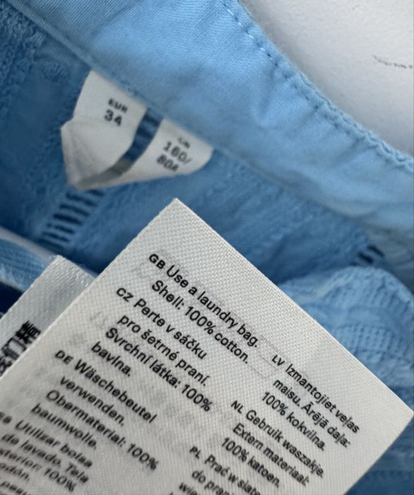 Arket haftowana tunika Long shirt