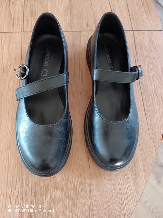 Buty damskie, skórzane