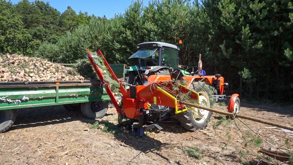 Rębak walcowy R-120 + taśmociag - PROMOCJA == POLSKI==