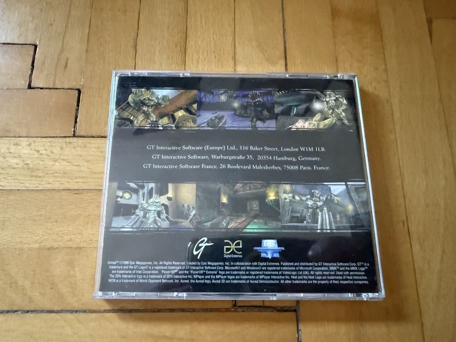 Gra Unreal 1998 PC premierowa