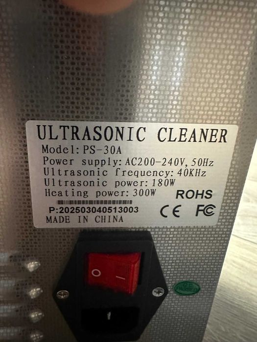 Myjka ultradźwiękowa z koszykiem 6L 580W Nowa Dla optyka jubilera