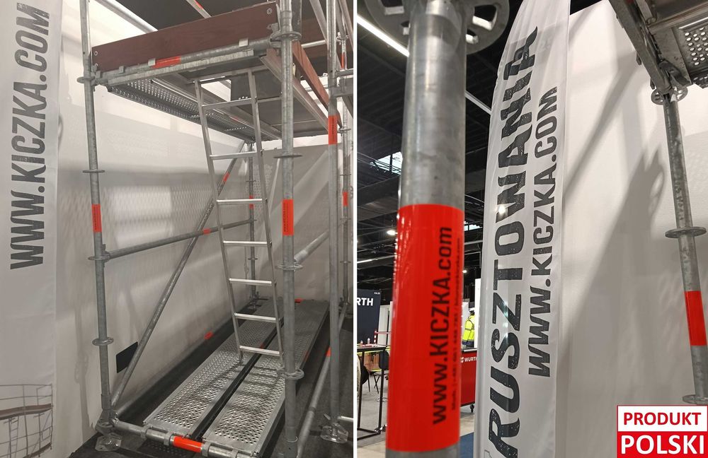 Tanie RUSZTOWANIA Systemowe WYPRZEDAŻ Rusztowanie PLETTAC Bauman Modułowe - Hurtownia