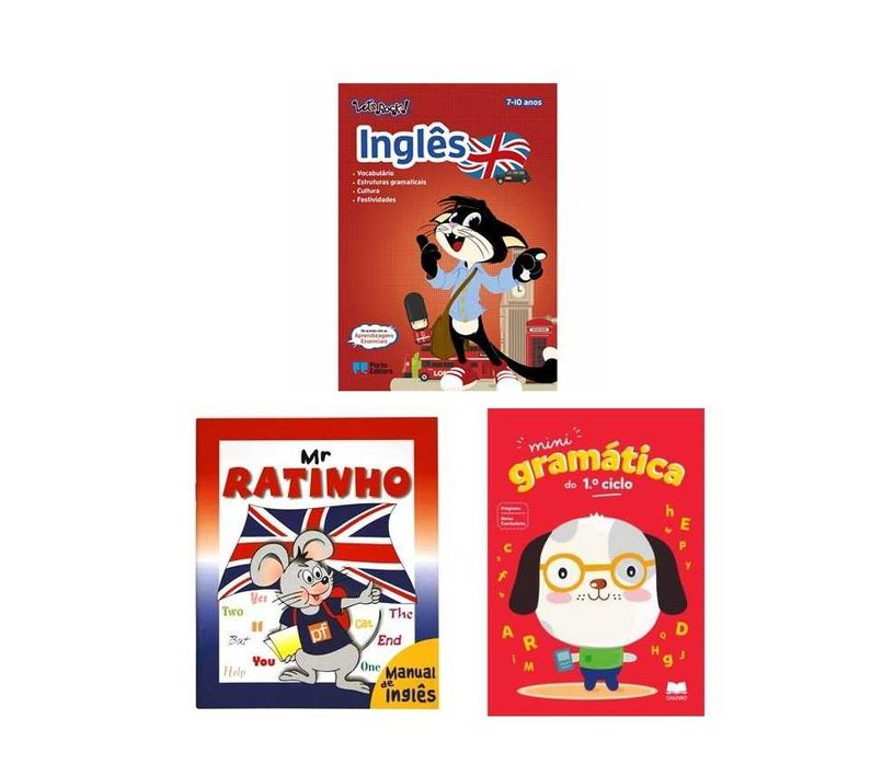 Mr Ratinho - Inglês/ Mini Gramática do 1º Ciclo/.. - Desde 1€ Sintra ...