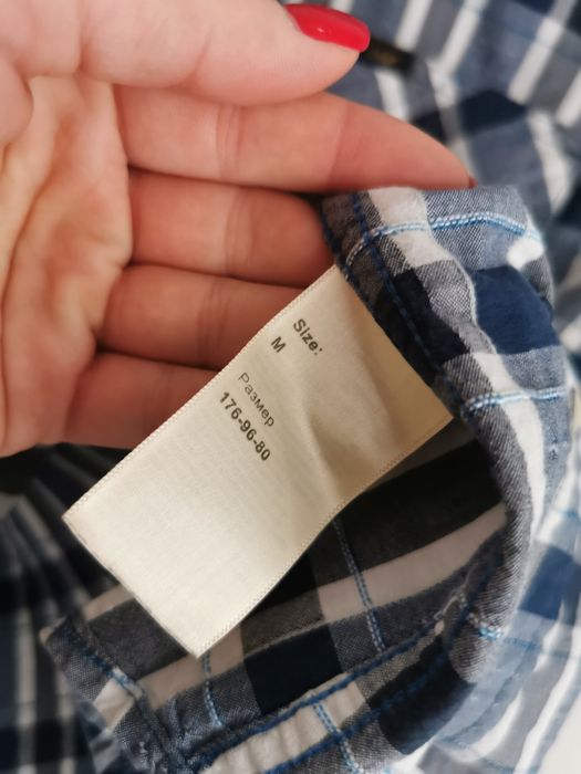 Lee koszula męska długi rękaw w kratkę męska M