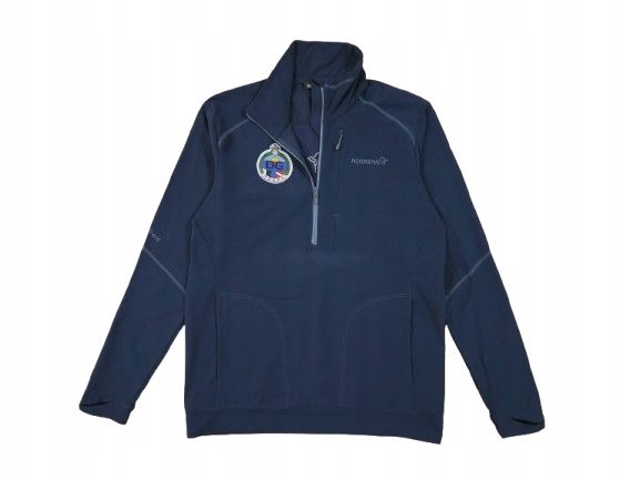NORRONA Svalbard Warm1 Bluza Męska Half Zip r. L