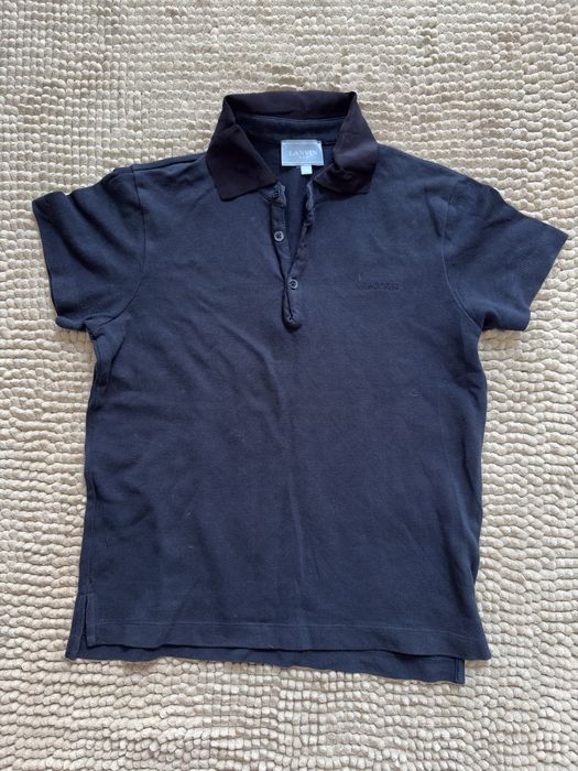 Koszulka polo Lanvin granatowa 9–10 lat 100% bawełna