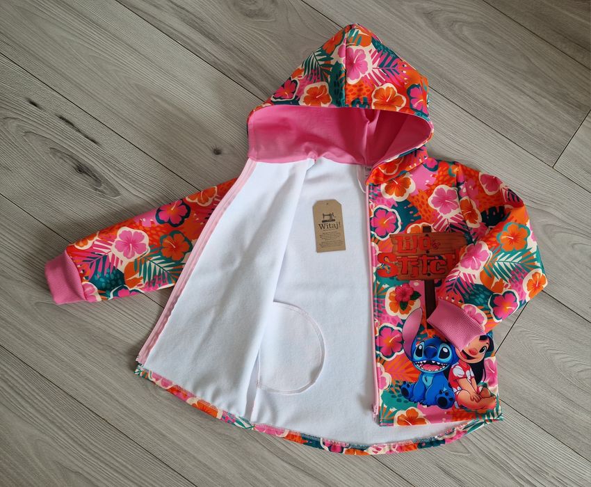 Kurtka softshell Lilo i Stitch rozm 116
