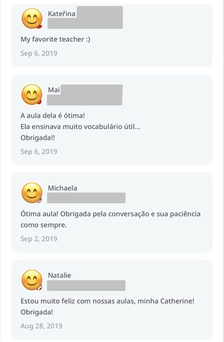 Aulas particulares de inglês - online