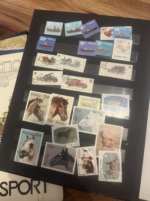 Komplet starych znaczkow rosyjskich i pokakich