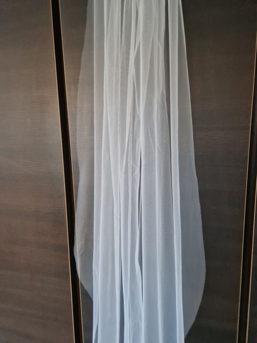 Welon ŚLUBNY Biały 150cm