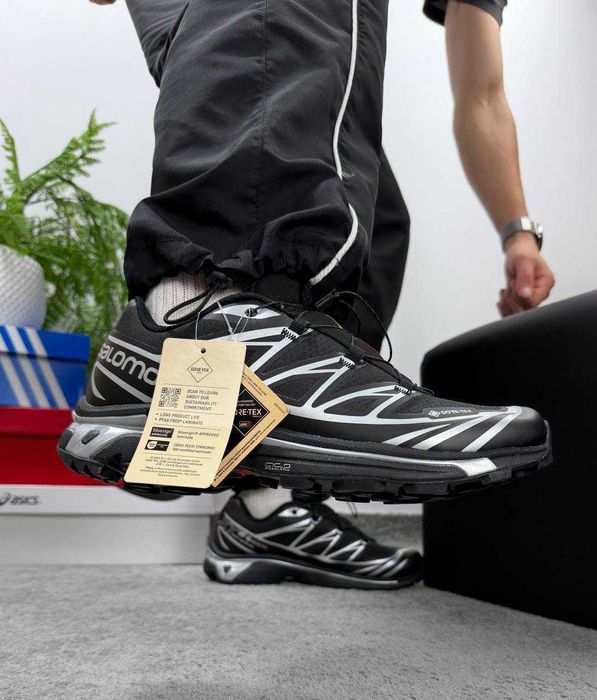 |БЕЗ ПЕРЕДПЛАТИ| Salomon XT-6  Black Silver Gore-Tex, Термо 36-45р