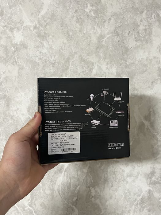 ДБЖ для роутера Mini UPS 10400 mAh (Інтернет без світла)