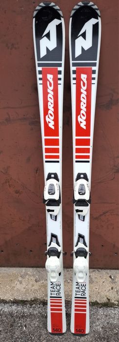 Narty juniorskie Nordica Team Race J Długość 140 cm