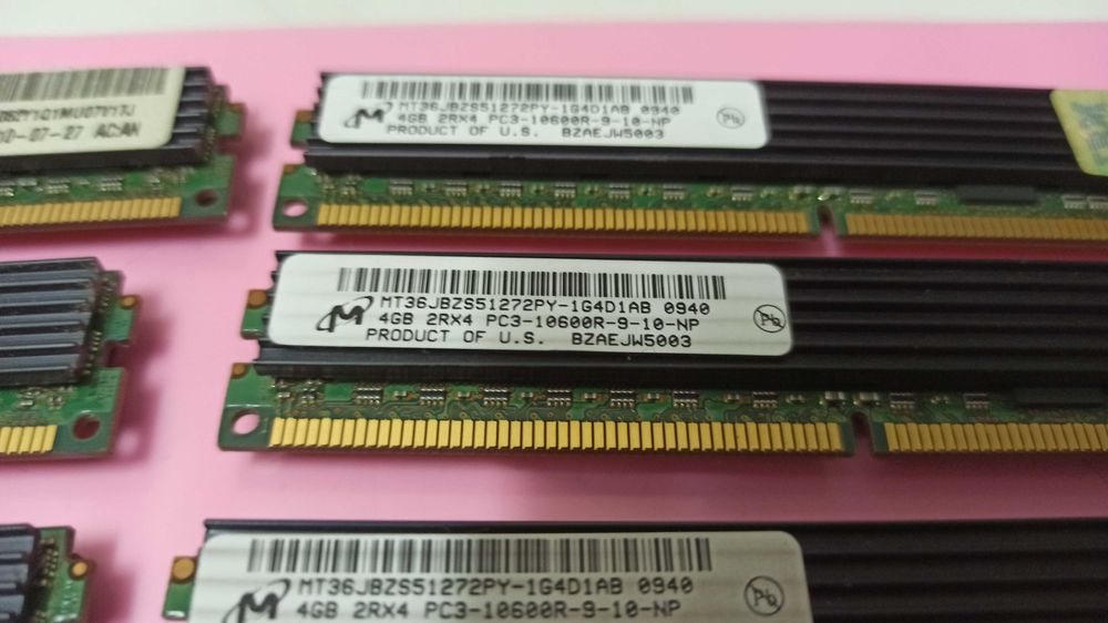 Zestaw RAM serwerowy Micron 64 GB DDR3 CL9 1333MHz ECC Registered