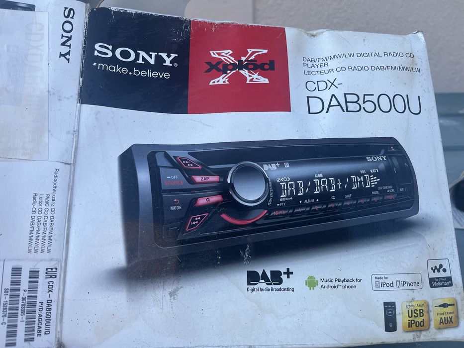 Radio samochodowe  cdx DAB500U
