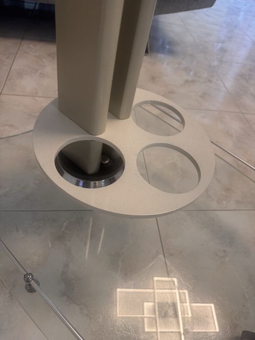 Carrinho de Bar em Vidro Temperado e Metal Cromado | Design Moderno