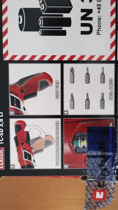 Aparafusadora Einhell como nova64286258714627121