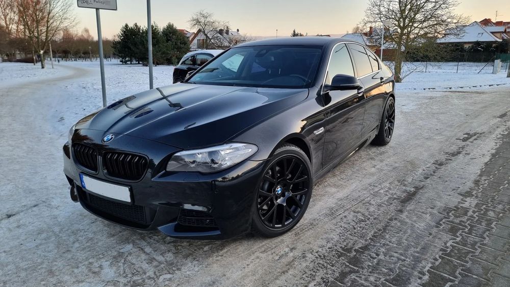 BMW Seria 5 Piękna BMW F10 520d M-pakiet Lift Webasto Mały Przebieg!Bezwypadek!