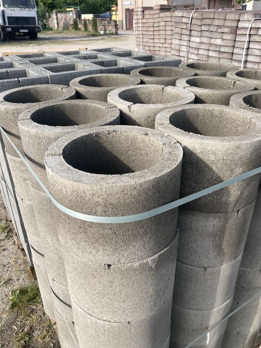 Квадратний та круглий блок  на колону.