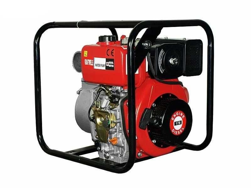 Дизельная мотопомпа для полива, дизельний, викачка, перекачування води
