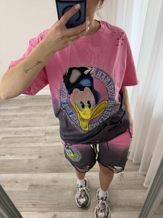 Шорти + футболка з камінцями