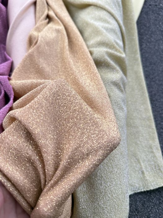 Ткань опт / трикотаж люрекс - от 3 м