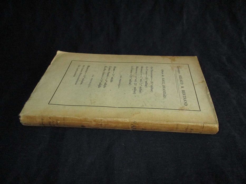 Livro A Farsa Raul Brandão Bertrand 2ª edição 1926