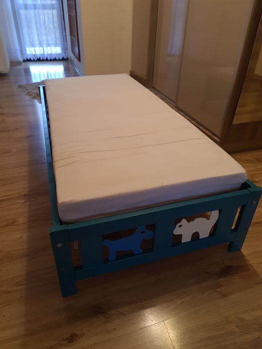 Łóżko dziecięce 70x160 z materacem