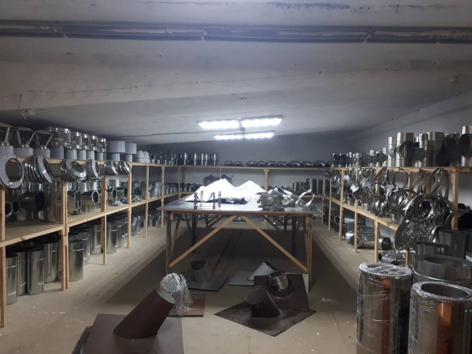 Димохід, труби з нержавіючої сталі, монтаж димоходу