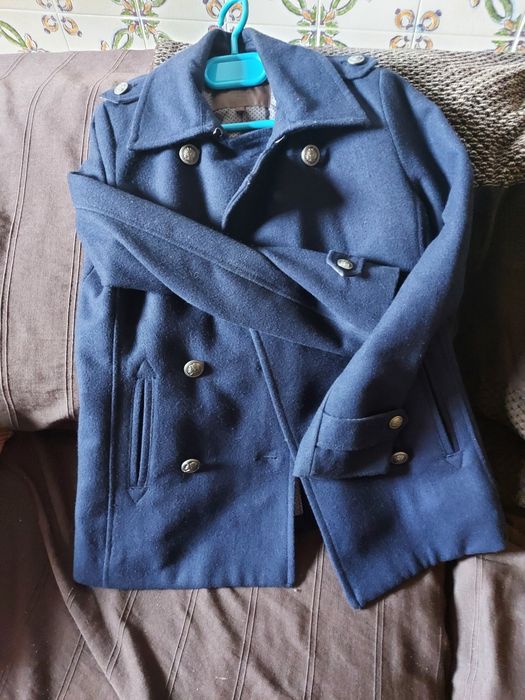 Casacao azul cortefiel