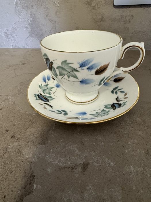 Чашка з блюдцем colclough (для чаю.)