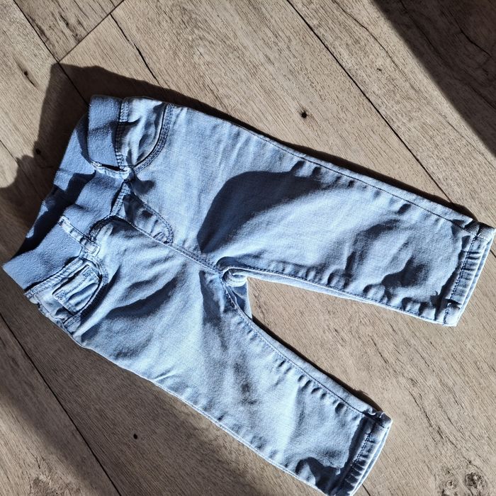 Набір штанів, лосин, джинси на 6-12 місяці  на весну осінь