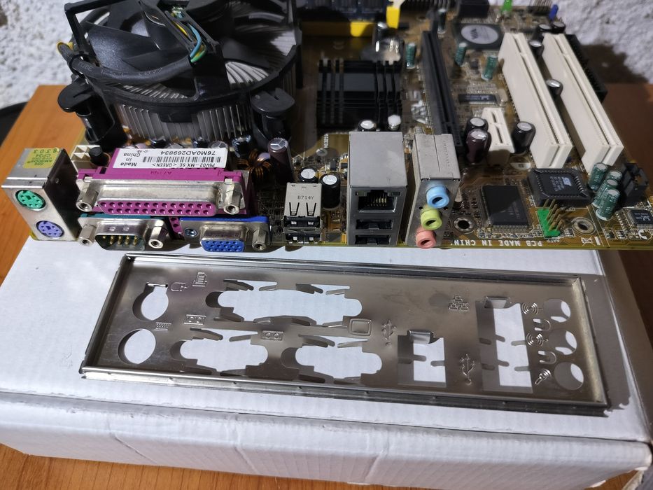 Bundle 775 Board, CPU,  RAM e dissipador