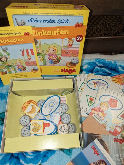 HABA  Мої перші ігри - на ринок! Гра мої покупки