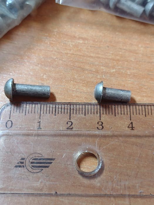 Заклёпки алюминиевые ссср