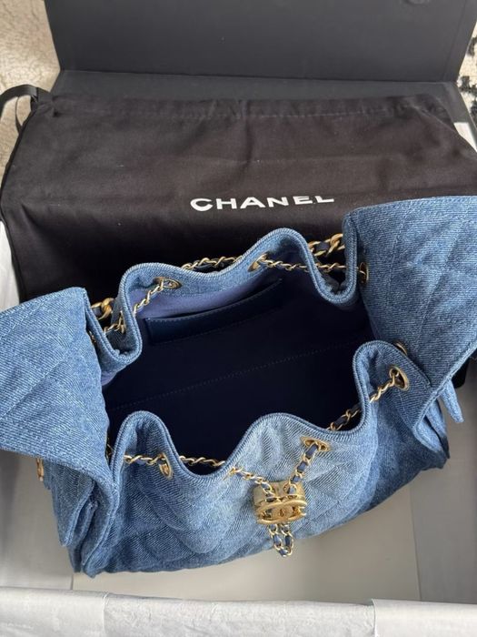 Сумка Chanel джинсовая