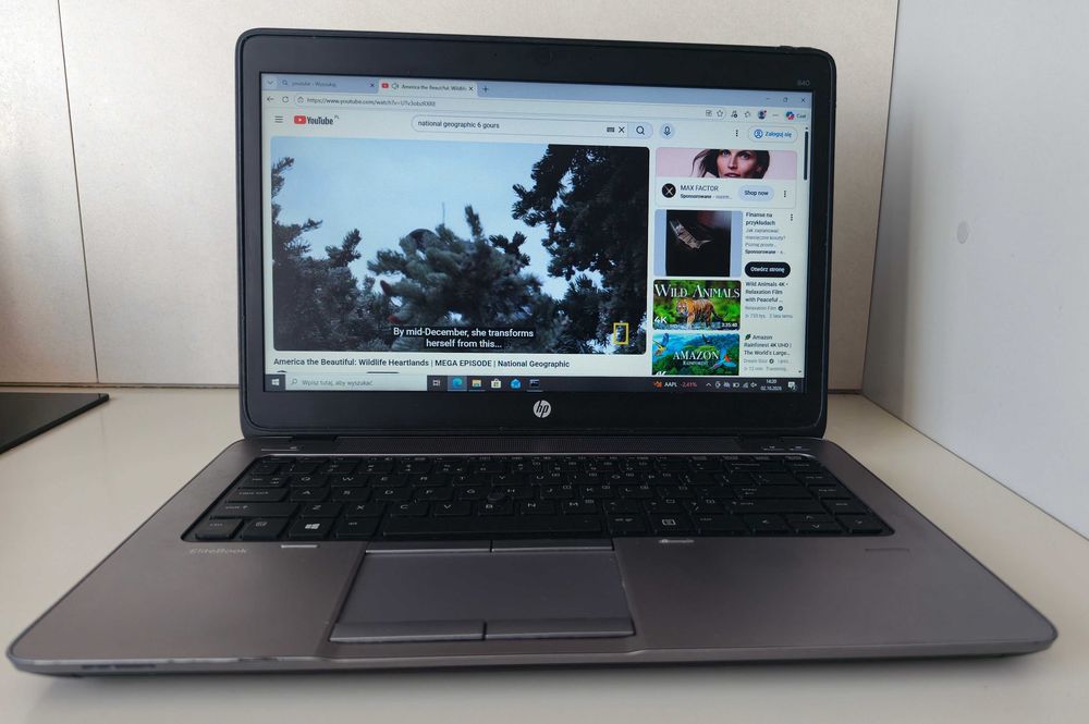 HP EliteBook 840 G1 | i5 / 8GB RAM / Radeon 1GB / HDD 500GB / Zasilacz