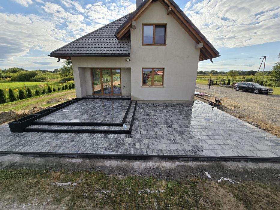 Usługi brukarskie, usługi minikoparka, ogrodzenia panelowe