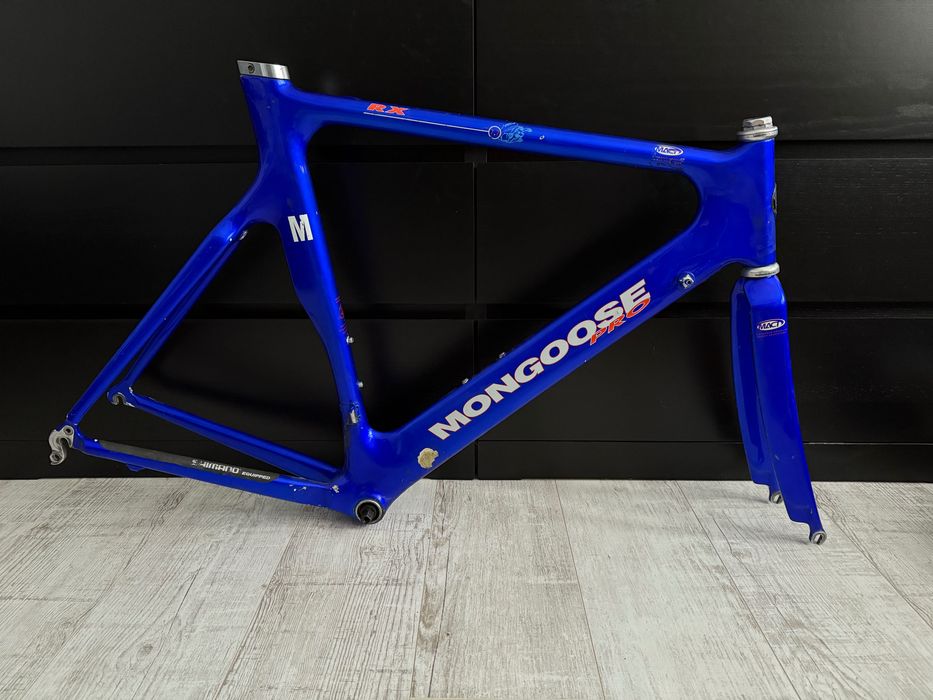 Rama + widelec Mongoose Pro Rx 7.7 Carbon Romet stery Shimano 600 ...