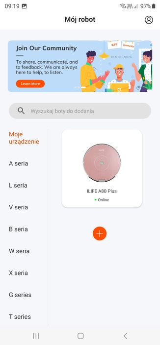 I-Robot ILIFE A80 plus